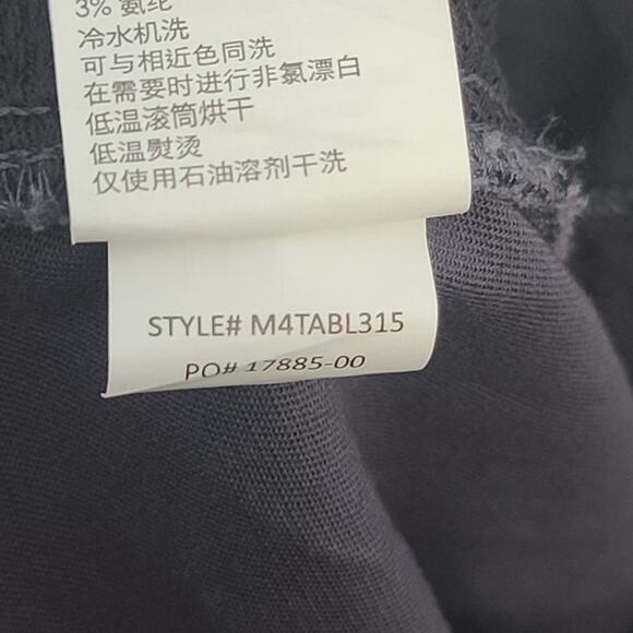 Prana Gray Blue Table Rock Chino Pants Size 38 x 32 - Picture 5 of 5